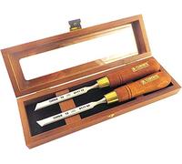 Narex Spelucchino inclinato destro e sinistro, 12 mm, in scatola di legno, set da 2 pezzi