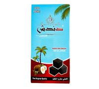 NARGHILÈ SHISHA® - Carbone Naturale di Cocco Dandash - 100 Cubetti Premium a Lunga Durata, Accensione Rapida e Fumo Pulito, considerato nel mondo medio-orientale il miglior carbone in commercio