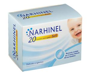 NARHI RICARICA USA E GETTA PER ASPIRATORE NASALE NARHINEL 20 PEZZIUSA E GETTA SOFT