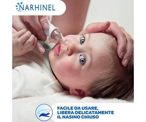 Narhinel Aspiratore Nasale Neonati e Bambini con 2 Ricambi 1 pz Doccia