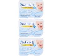 Narhinel Aspiratore Nasale Neonati e Bambini con 2 Ricambi 3x1 St