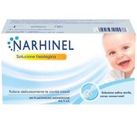Narhinel Soluzione Fisiologica per Aspiratore Nasale 60 Flaconcini da 5ml
