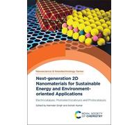 Narinder Singh Next-generation 2D Nanomaterials for Sustainab (Copertina rigida)