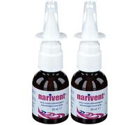 Narivent® Spray Nasale Antiedemigeno Set da 2 2x20 ml Spray nasale