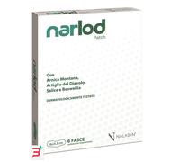 NARLOD PATCH 8X21,5 CM 6 PEZZI