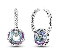 NARMO 925 Sterling Silver Star Hoop Orecchini per le Donne Snake Bone Hoop Orecchini