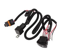Naroote 12V Clacson Relè Cablaggio Kit, 40A Bobina in Rame Puro | Custodia ignifuga, compatibilità universale, cablaggio semplice, uso automobilistico