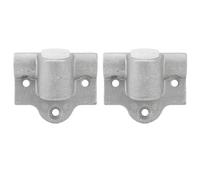 Naroote 2 Pezzi Presa per Blocco Remo in Alluminio per Barche 14MM Falcone Rotondo Marino in Alluminio Jon Barca a Remi da Pesca Anatra Jon Boat Presa per Scalmo Stile Falcone Ad