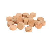 Naroote 20 Pezzi di Tappetini in Sughero per Tromba, Riparazione di Cuscinetti in Sughero, 9,5 mm, Marrone, Classico, Cork, B♭