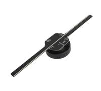 Naroote 3d-holograck Fan, 2000 X 224 Risoluzione, 100-240 V, 224 Perle, Ventilatore a Proiezione a LED da 32 Mm per la Visualizzazione di Eventi per le Vacanze nel Negozio (Spina europea)