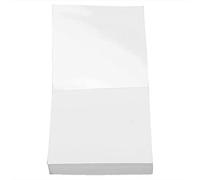 Naroote 50 Pezzi di Carta Impermeabile per Miscelare Colori per Unghie Usa e Getta per Carta di Prova per la Selezione di Nail Art, Strappata di Alta qualità per Salone di Bellezza, Uso Domestico (S)