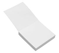 Naroote 50 Pezzi di Carta Impermeabile per Miscelare Colori per Unghie Usa e Getta per Carta di Prova per la Selezione di Nail Art, Strappata di Alta qualità per Salone di Bellezza, Uso Domestico (L)