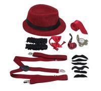 Naroote Accessori del Nonno Gioco del 1920 (WINE RED)