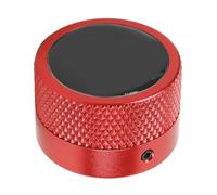 Naroote Accessori per Scatole per Punte di Gesso da Biliardo Custodia Rotonda per Punte da Biliardo (Rosso)