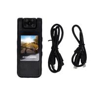 Naroote Action Camera, Action Camera Portatile 4k HD con Schermo da 1.3 Pollici, Morsetto Posteriore, Rotazione di 180° e Funzione di Trasmissione Wi-Fi, per Ciclismo Sport Viaggi
