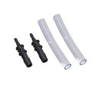 Naroote Adattatore per Tubo Manometro Raccordo di Conversione Sicuro Resistente Alla Pressione per la Misurazione della Pressione Materiale ABS per Uso di Laboratorio