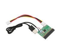 Naroote Adattatore Plug And Play Portatile con Connettore per unità Floppy da 1,44 MB e 3,5 Pollici per XP, Me, 64 Bit, 10 per Un Materiale PCB per L'utilizzo del Disco