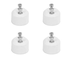 Naroote Adattatore Presa da MR16 a GU10 Convertitore Durevole e Conveniente per Lampada Alogena a LED, 4 Pezzi per Varie Esigenze Diametro Inferiore 0,79 Pollici, Adatto per L'illuminazione Domestica