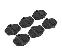 Naroote Adatto per JL JLU 6 Pezzi di Rivestimento Nero della Copertura della Serratura della Porta per la Decorazione Dell'automobile, Protegge Dalla Ruggine, Si Adatta Perfettamente Senza Colla