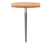 Naroote Alesatore per Foro per Picchetto per Violino, Strumento per Liutaio, con Custodia in Plastica e Manico in Legno di Faggio per Chitarra, Contrabbasso, Viola, Violoncello, (Alesatore per