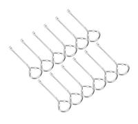 Naroote Apriscatole in Acciaio Durevole Apriscatole per Secchi di Vernice per Aprire Lattine e Bottiglie Appassionati di Fai da Te 12 Pezzi per Progetti di Miglioramento Domestico Acciaio M10