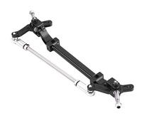 Naroote Asse del Volante Anteriore in Lega di Alluminio Durevole e Solido per Camion Trattore 1/14 RC, Lavorazione CNC, Adatto per gli Appassionati di RC