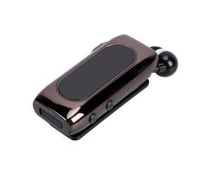 Naroote Auricolari Mono Bluetooth 5.2 Retrattili per Conducenti su Percorsi Stradali e Professionisti Durante Chiamate con Clienti 20H di Durata Della Batteria con Cancellazione