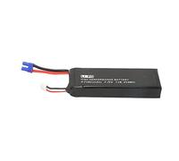 Naroote Batteria Lipo per Drone RC Stabile e Accurata da 7,4 V 2700 MAh Femmina EC2 per Riparazione Sostituzione, Batteria Nera 10C per Drone H501S, Auto RC, Barca