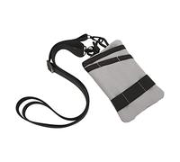 Naroote Borsa a Portafoglio da Esterno, Leggero Antistrappo per Chiavi di Carta da Uomo (GREY)