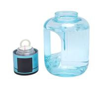 Naroote Bottiglia d'acqua per Idrogeno, Bottiglia di Idrogeno Sport da 1000 Ml da 4000 MAh Batteria per la Casa (BLUE)