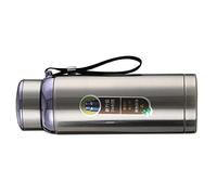 Naroote Bottiglia Isolata, Filtro Rimovibile con Ventosa da 1000 Ml Ampia applicabilità Bocca Larga per le Imprese (SILVER)