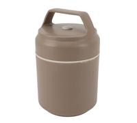 Naroote Box per Adulti con Isolamento Termico a Tenuta Stagna in Acciaio Inossidabile per Viaggi in Ufficio, Ampia Apertura per un Comodo Riempimento, Materiale in Acciaio Inossidabile 304 (Cachi)