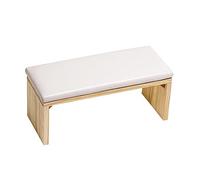 Naroote Braccio Riposare per Chiodi Tecnologici, Braccio Unghie Resta a Mano Cuscino Cuscino Armato (WHITE)