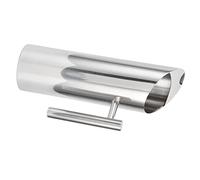 Naroote Brocca in Acciaio Inossidabile 304 Elegante Design Ergonomico per tè, caffè, Acqua, Grande capacità per la Domestica (Dritto 1,5 litri)