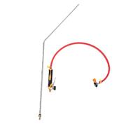 Naroote Bruciatore per di Mammella Bovina, Torcia a Gas con Asta Curva in Acciaio Inossidabile e Impugnatura in Silicone Resistente al Calore Rimozione Ed Efficiente dei, per