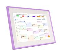 Naroote Calendario Digitale Smart, Pianificatore da Parete con Schermo Tattile IPS da 10,1 Pollici, Cornice Digitale con Sincronizzazione WiFi e Vista Giorno Settimana Mese, for Casa