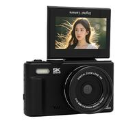 Naroote Camera WiFi, Telecamera da 75 MP da 75 MP 64 GB Schermo di Lancio 180 ° per Webcam (64GB)