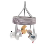 Naroote Campanello per Lettino Sospeso con Sonaglio Mobile Girevole per Culla, Calma le Emozioni del Bambino, Stimolazione Visiva, Coordinazione Occhio-mano, Adatto Ai Neonati, Colori Vivaci