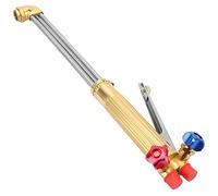 Naroote Cannello Taglio, Kit Cannello per Ossigeno-acetilene Kit per Ossigeno-acetilene Taglio per in Acciaio Inossidabile Maniglia a Pressione Bilanciata Tubo di Soffiaggio del Gas Attacco 50 Cm