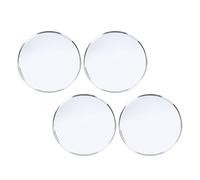 Naroote Cappucci Centrali del Cerchione Materiale Premium per Kit Copertura Centrale Ruota Auto 4 Pezzi Coprimozzo Veicolo 68mm OD 62mm ID