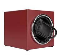 Naroote Carica Orologio Meccanico, Sfondo Blu Vernice Rosso Chiaro Opaca Completamente Automatico 12,5x11x11 Cm Carica Orologio per Meccanico