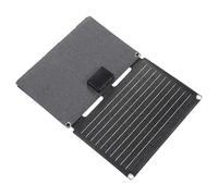 Naroote Caricatore da Pannello, Caricatore Solare Portatile Pieghevole in Materiale ETFE con Efficienza Al 22% con Uscita 12V 2,5A, per Telefoni Tablet Campeggio Escursionismo Viaggi