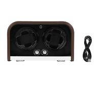 Naroote Caricatore per Orologi Meccanici Automatici, Silenzioso, con Luce LED da 10 DB e Doppia Manopola di Controllo |Diverse modalità di Rotazione, Doppia Opzione di Alimentazio