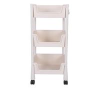 Naroote Carrello, Carrello del Carrello Rotolante Carrello Rotolante con Cassetti e Ruote per Ripiani Mobili Carrello a Portata di Carrello per Cucina, Bagno, Soggiorno, Ufficio