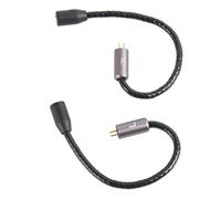 Naroote Cavo Adattatore da MMCX a 2 Pin da 0,78 Mm Qualità Senza Perdita per Interfaccia AS10 ZS10 a 2 Pin