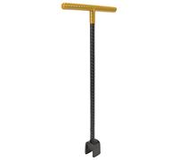 Naroote Chiave per Contatore Dell'acqua Maniglia a T in Acciaio Durevole Chiave per Cordolo Strumento di utilità a 4 Vie per Rubinetti di Valvole, Antiruggine per Valvole di Irrigazione, 16,14x7,68