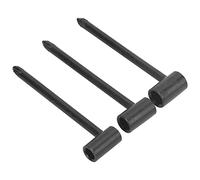 Naroote Chiavita a Roda di Capriata, Chiave di Capriata della Chitarra 3pcs Rotella per Chitarra Rotaia 7mm / 8mm / 6,35 Mm Truss Rod Rod Strumento Strumento di Regolazione dello Universale (Nero
