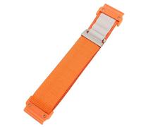 Naroote Cinturino in Nylon per Forerunner 945, Bracciale Smartwatch a Sgancio Rapido da 22 Mm per Phenix 7 per Sostituzione (Luce stellare arancione)