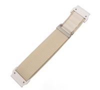 Naroote Cinturino in Nylon per Forerunner 945, Bracciale Smartwatch a Sgancio Rapido da 22 Mm per Phenix 7 per Sostituzione (Bianco d'epoca)