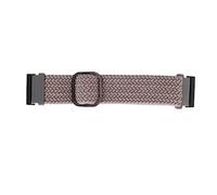 Naroote Cinturino per Orologio, Cinturino per Orologio da Donna in Nylon Traspirante Regolabile da 24 Mm per lo Sport (Grigio)
